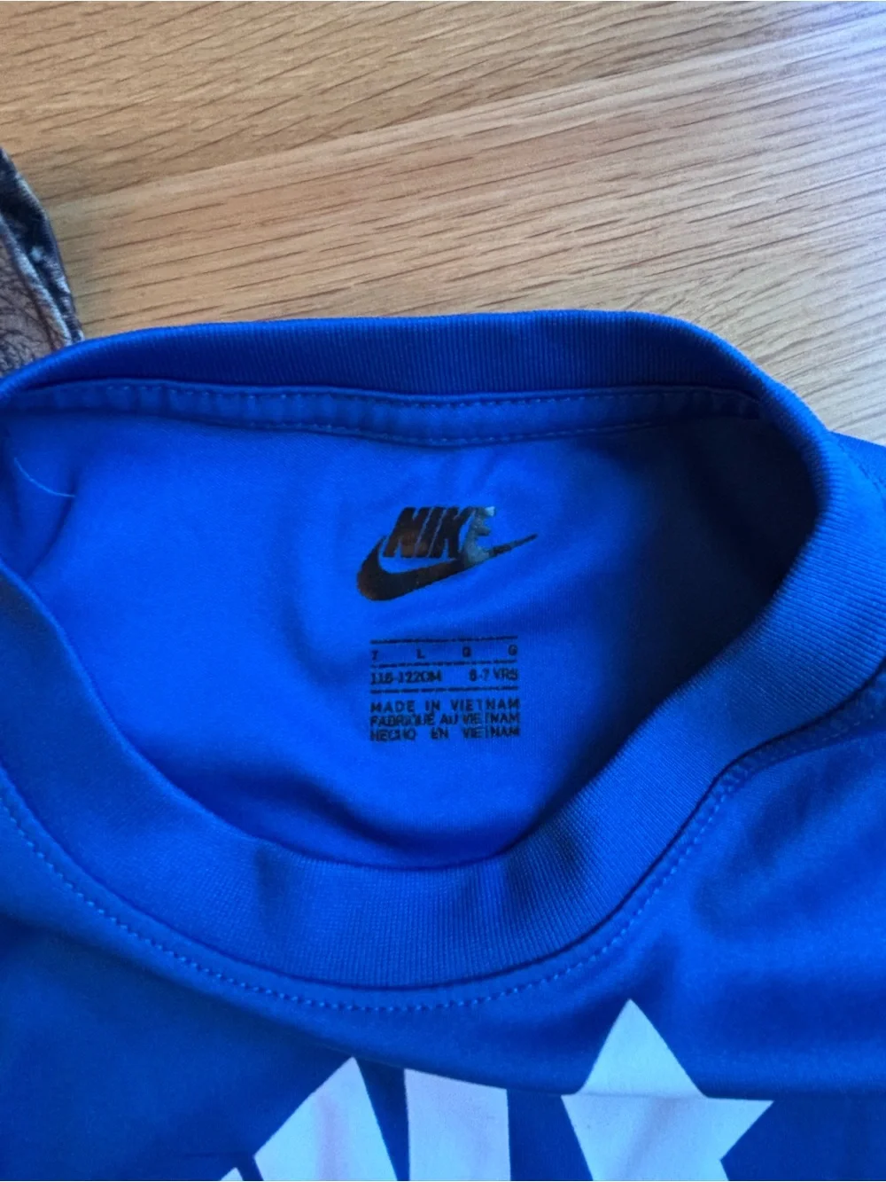 Boys Under Armour and Nike shirt set